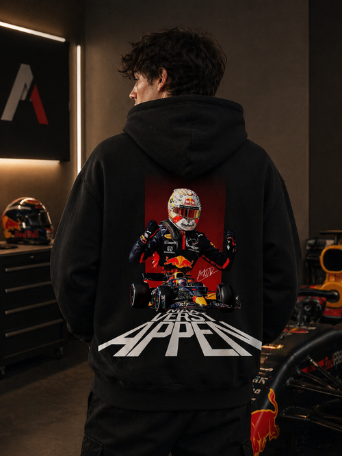 BLACK REDBULL HOODIE
